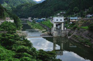 影井堰＠吉野川水系銅山川